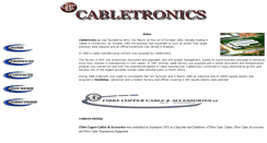 Desktop Screenshot of cabletronics.com